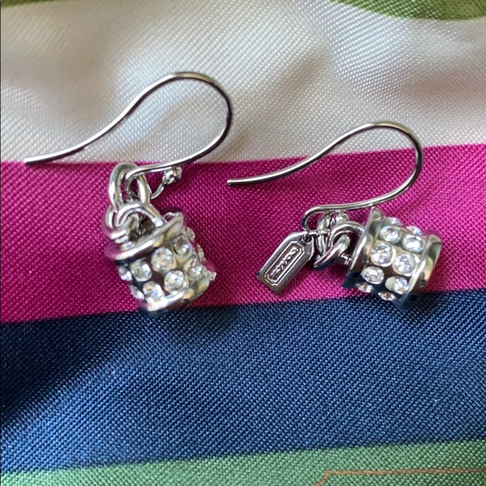 Coach Rhinestone earrings